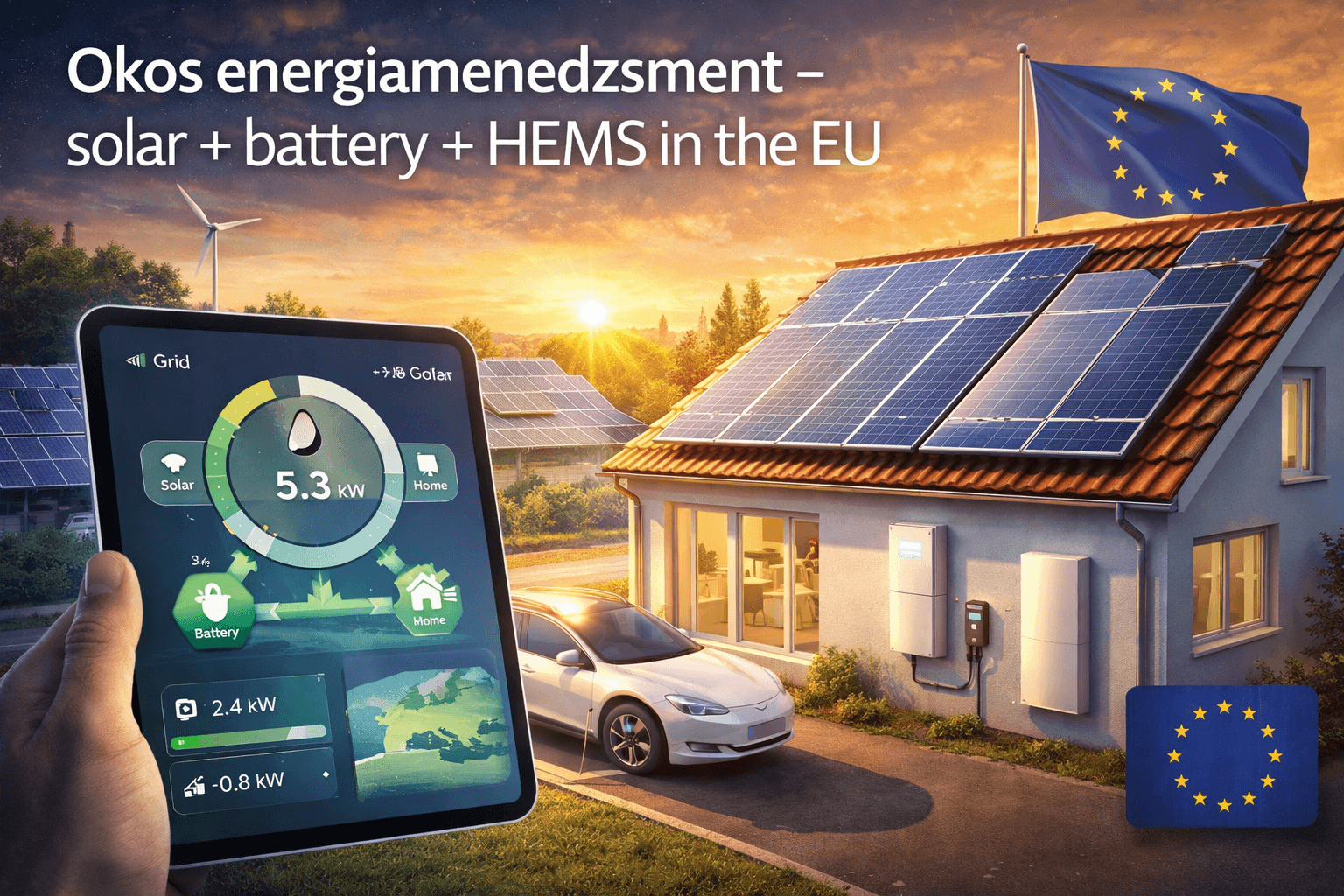 Smart Energy Management in 2026 - Solar, Batteries and HEMS for Your Home